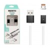 Магнітний кабель Magnetic Dable DM12 Lightning usb iphone 1м для айфону