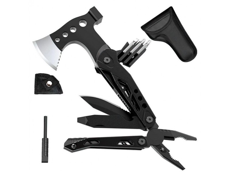 Кишеньковий мультитул з Kni-fe Ax-e Ham-me Camping 15-in-1