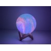 Нічник Місяць колірний великий 3D RGB з пультом д/в та аккумулятором