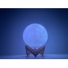Лампа місяць нічник 3D RGB з пультом д/в та аккумулятором