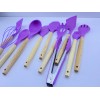 Набір кухонного приладдя 12 предметів Kitchen Set фіолетовий