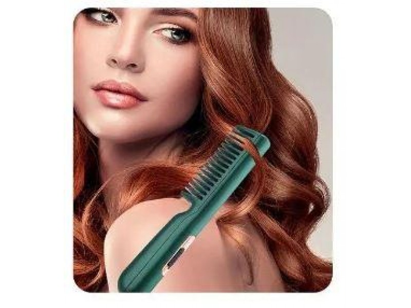 Гребінець для випрямлення волосся Hair Comb LY-297, 45 Вт, до 190 градусів, зі швидким нагріванням і функцією іонізац Гребінець для випрямлення волосся Hair Comb LY-297, 45 Вт, до 190 градусів, зі швидким нагріванням і функцією іонізац