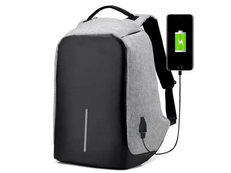 Міський рюкзак Колумбус антизлодій із роз'ємом USB