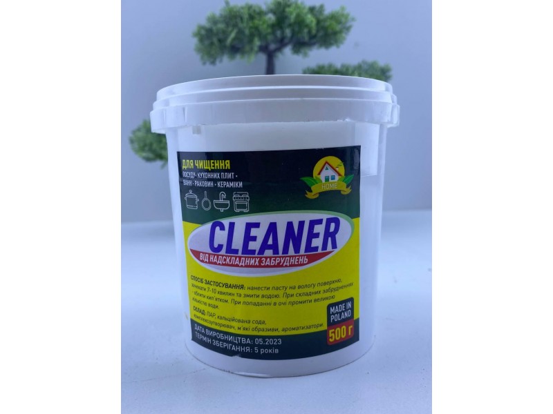 Побутова хімія паста для прибирання на кухні від сильних загрівань Cleaner являє собою.Poland