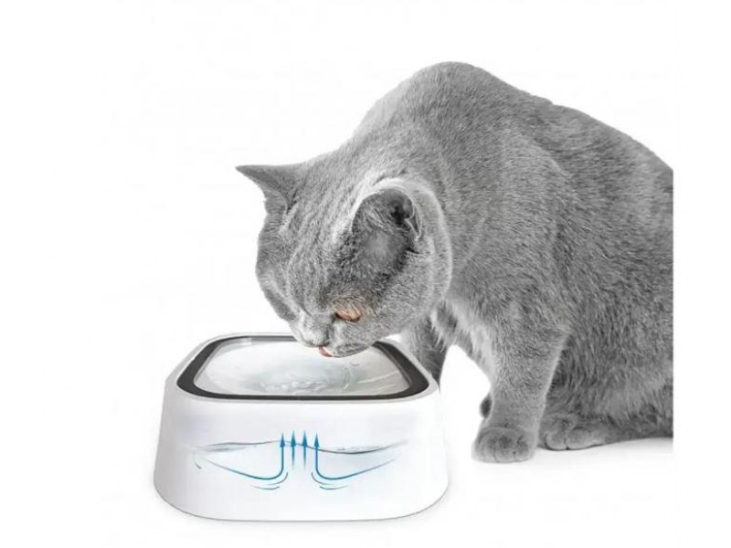 Миска непроливайка з плаваючим диском для собак та котів Magic Bowl 1.5л
